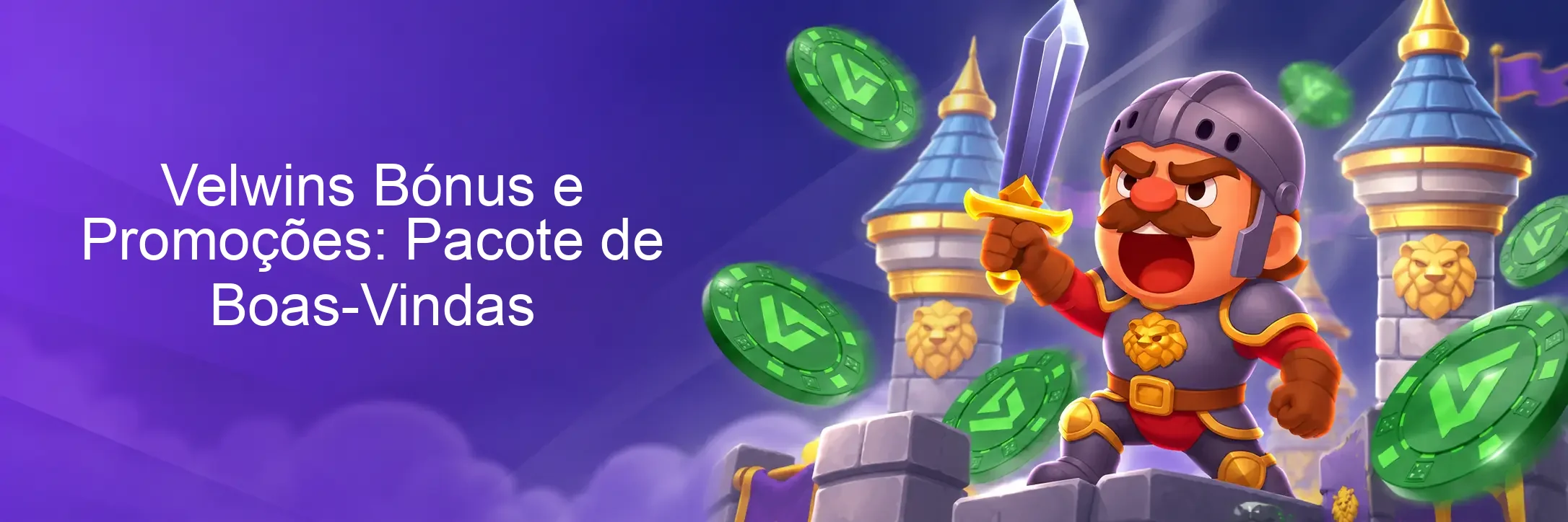 Velwins Bónus e Promoções: Pacote de Boas-Vindas