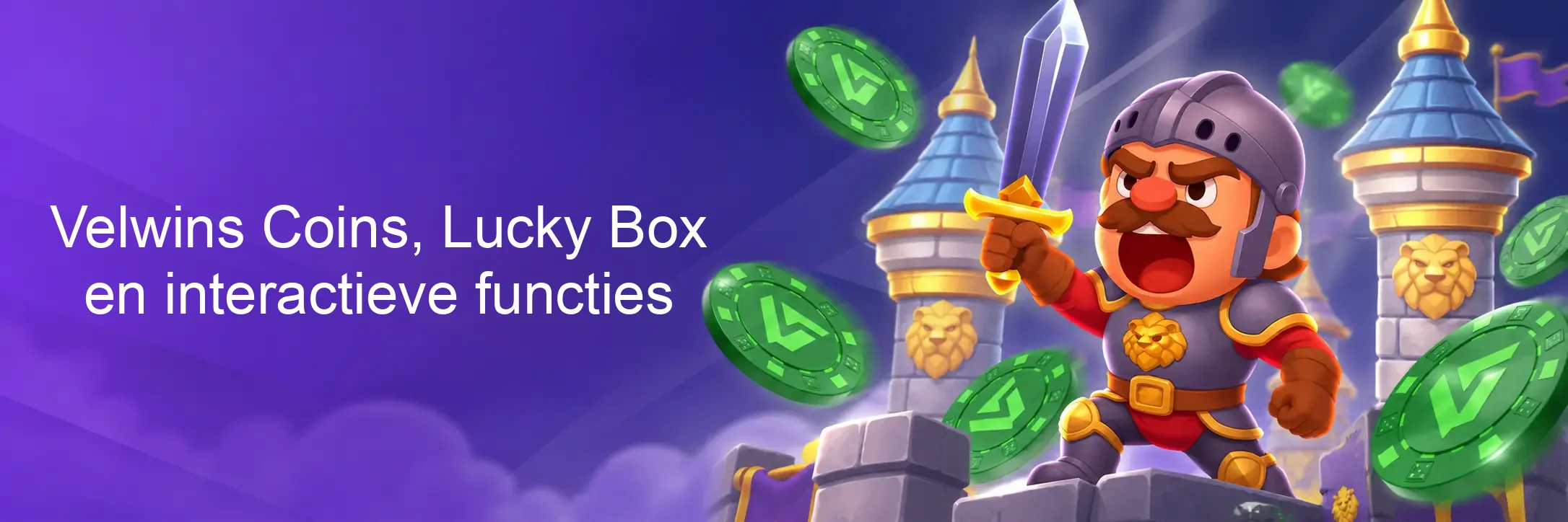 Velwins Coins, Lucky Box en interactieve functies Velwins Coins, Lucky Box en interactieve functies